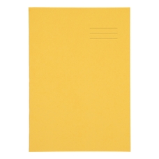 Classmates A4+ Exercise Book 80 Page, Plain, Yellow - Pack of 50